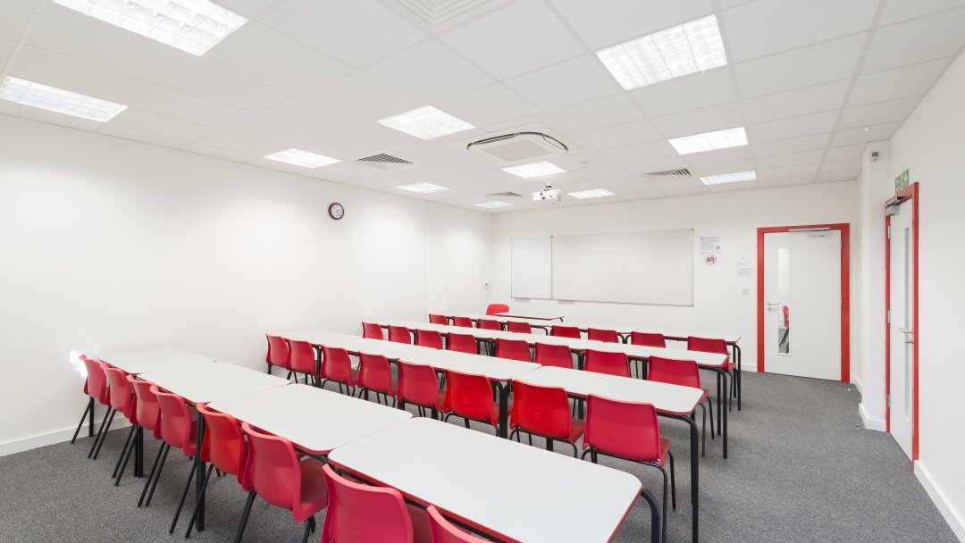 1Classroom with Projector & Whiteboard at AE Tuition Centre in Slough