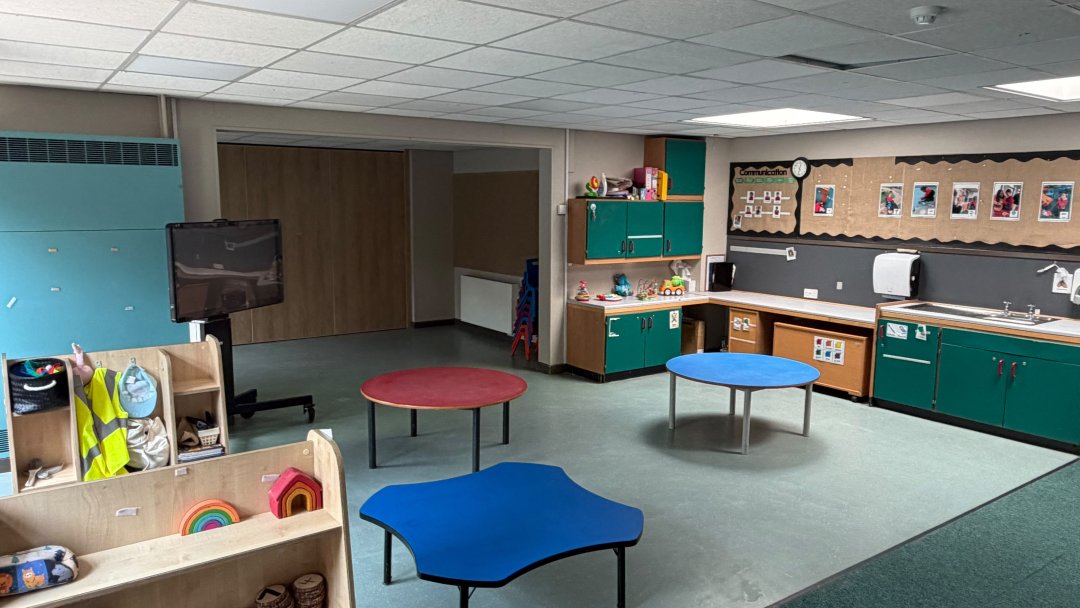 Classrooms at Severndale Specialist Academy in Shrewsbury