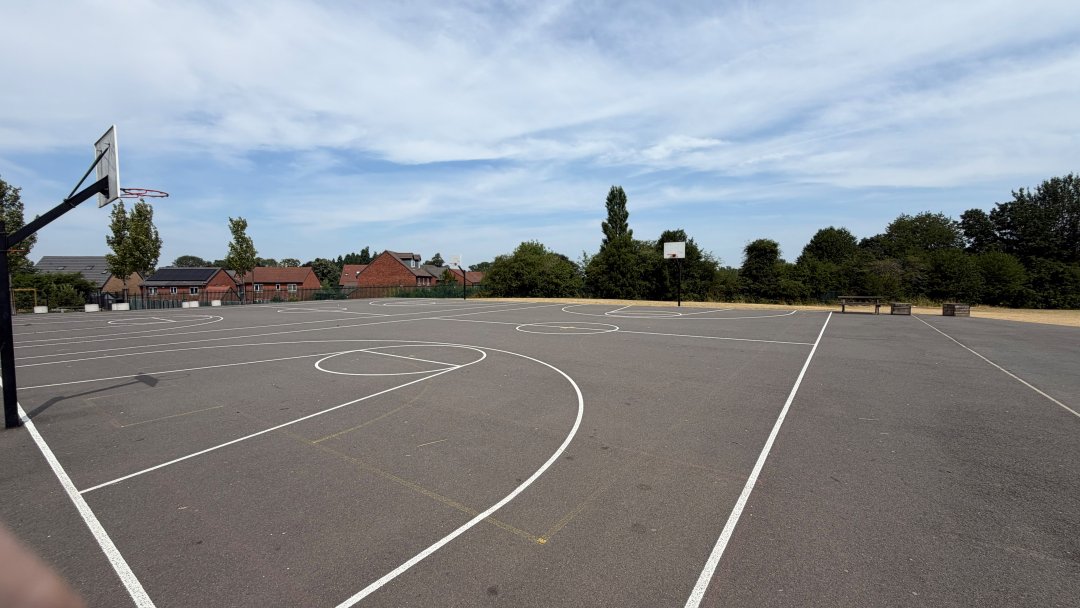 Outdoor Courts at Ercall Wood Academy in Telford