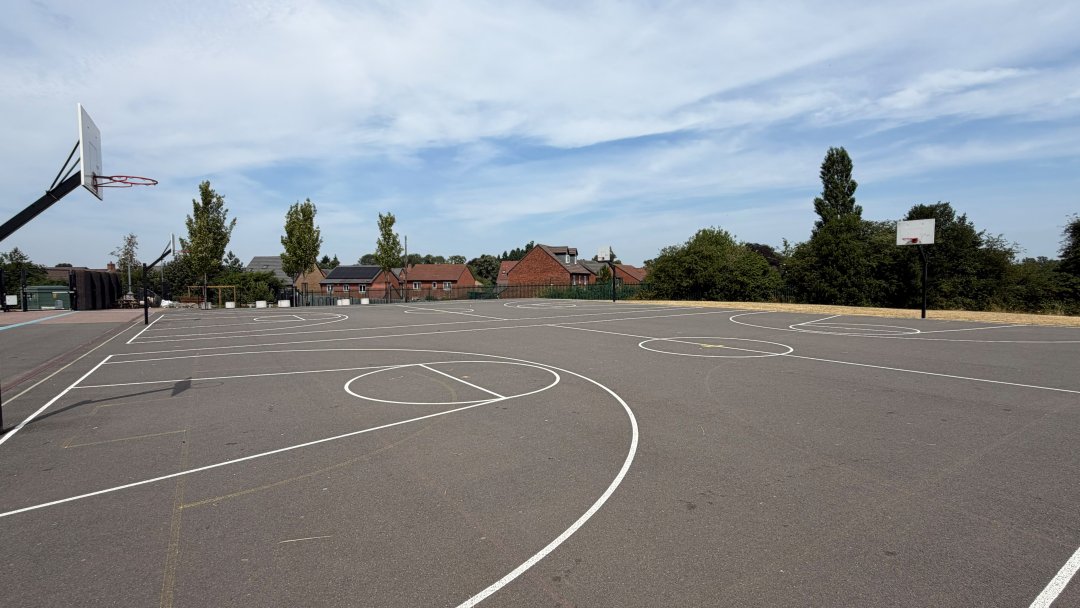 Outdoor Courts at Ercall Wood Academy in Telford