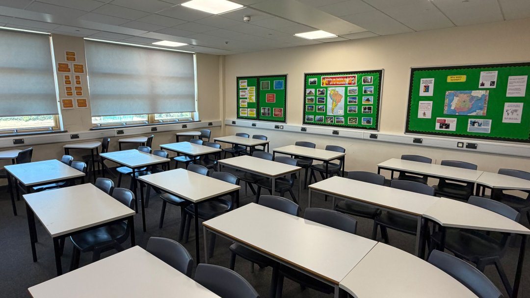 Third Floor Classrooms at New Road Academy in Telford