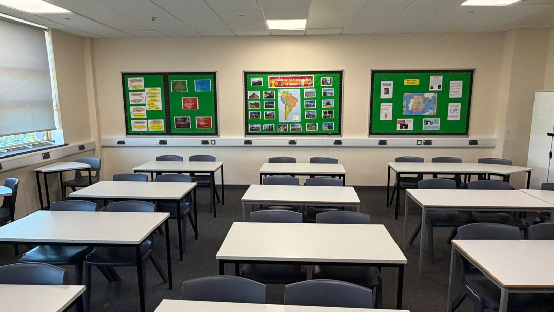 Third Floor Classrooms at New Road Academy in Telford