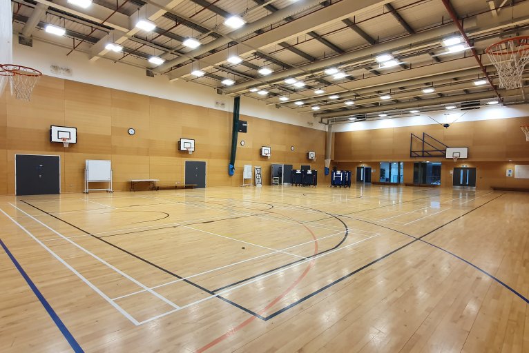 Sports Hall at St Ambrose College in Altrincham