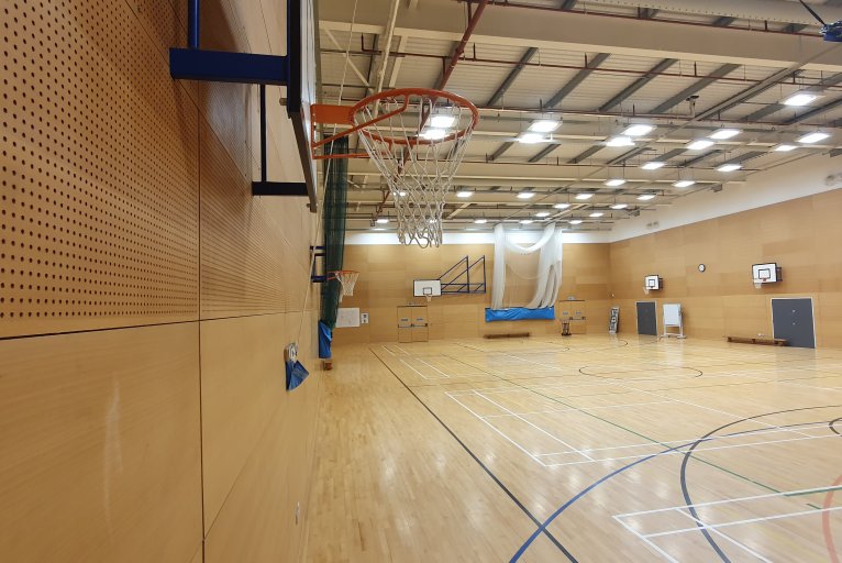 Sports Hall at St Ambrose College in Altrincham