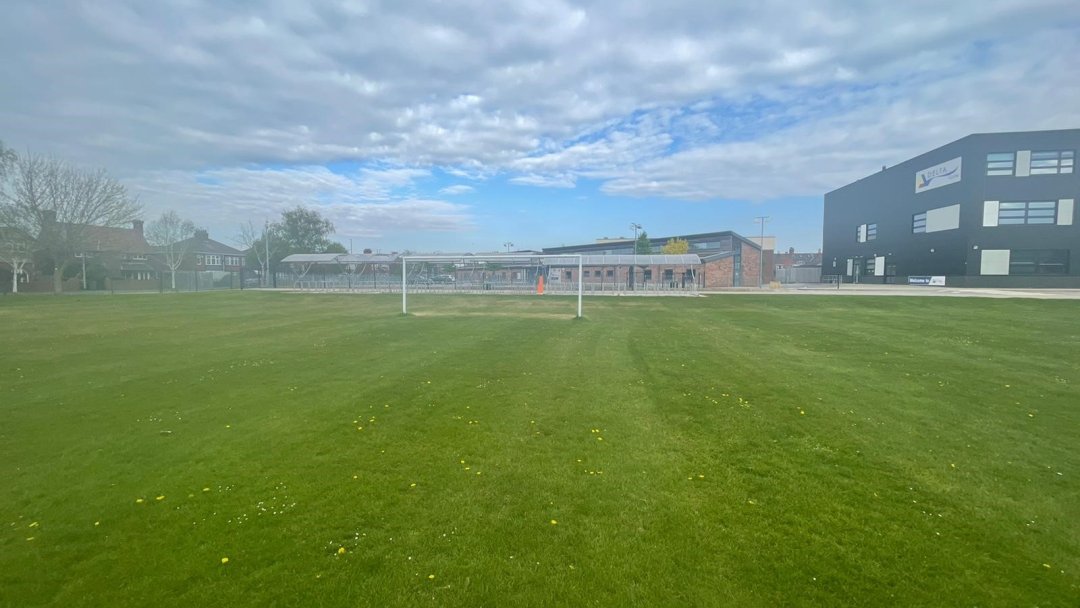 Grass Pitch 1 11v11 at Goole Academy in Doncaster