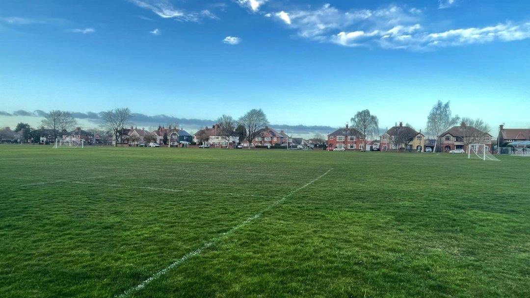 Grass Pitch 2 ( 9v9 ) at Goole Academy in East Yorkshire