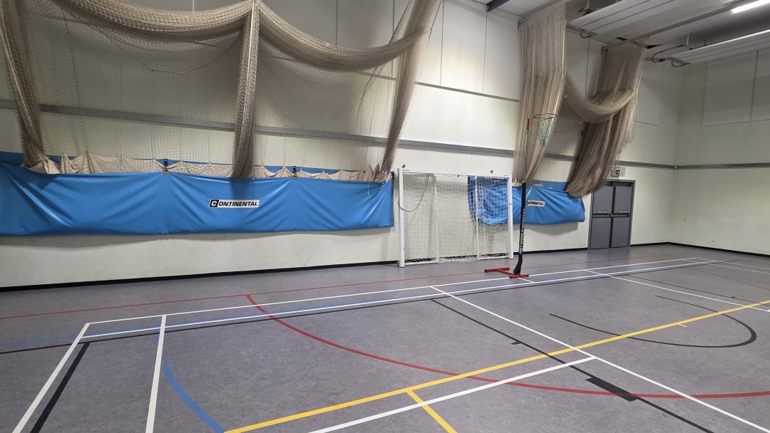 Sports Hall at Outwood Academy Ripon in North Yorkshire