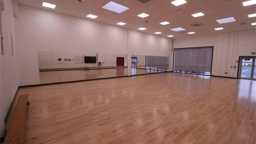 Dance Studio at Kings Langley Secondary School in Hertfordshire