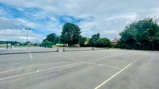 MUGA at Outwood Academy Ripon in North Yorkshire