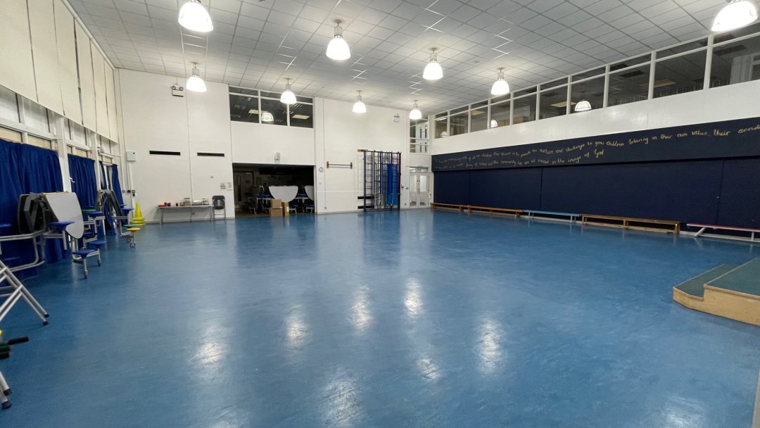 Main Hall at Christ Church Academy in Bradford