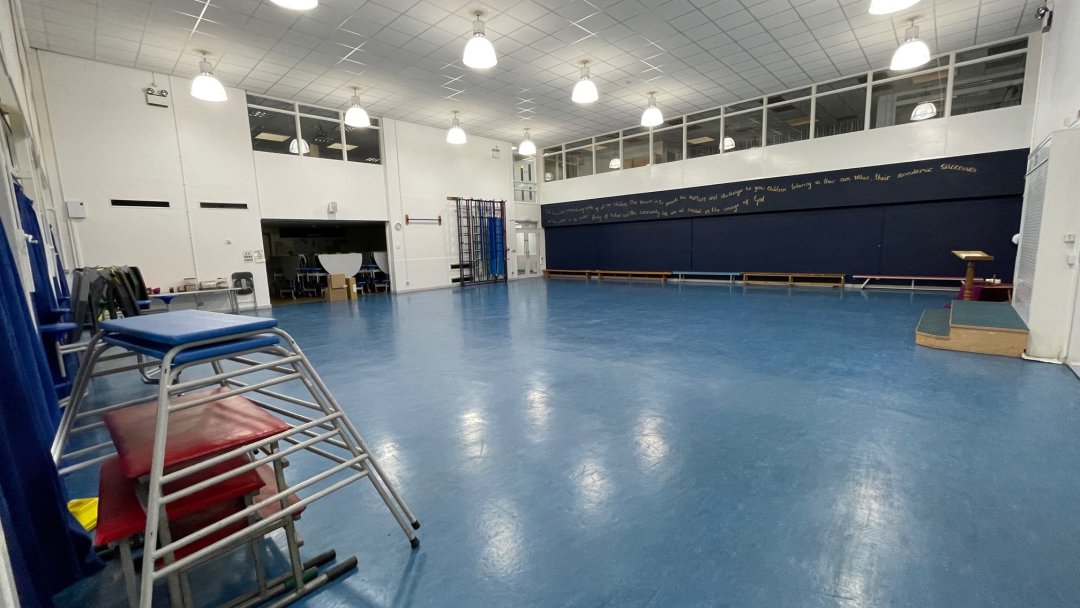 Main Hall at Christ Church Academy in Bradford