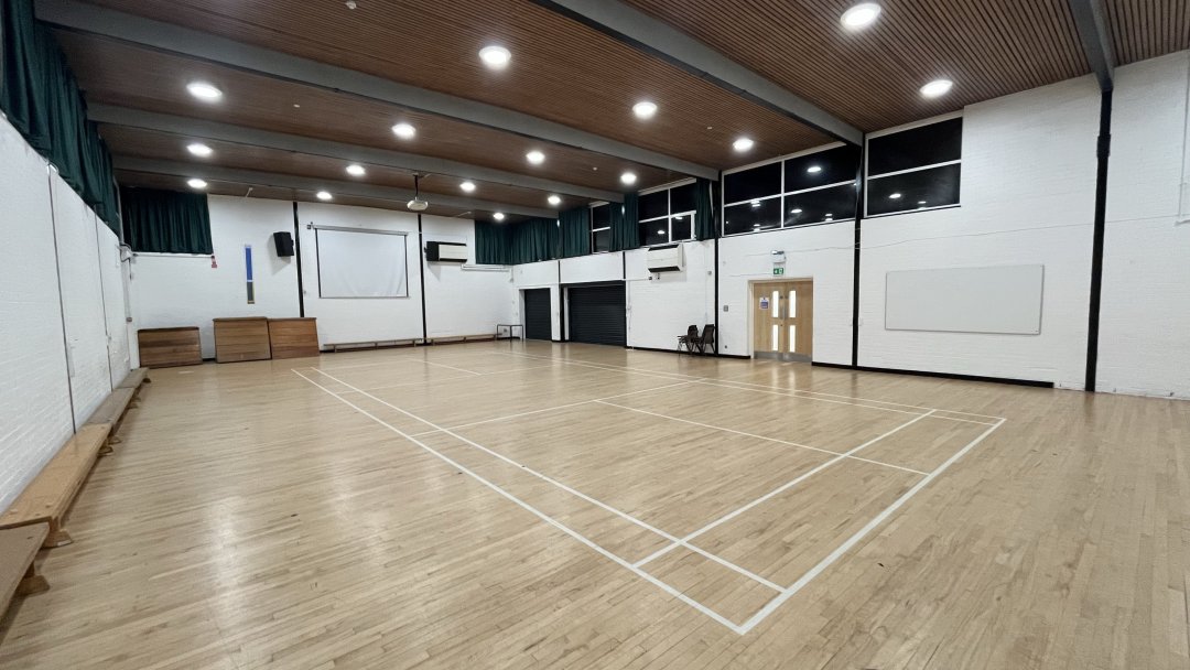 Gymnasium at Bourne End Academy in Bourne End