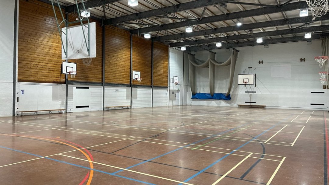 Sports Hall at Challney High School for Boys in Luton