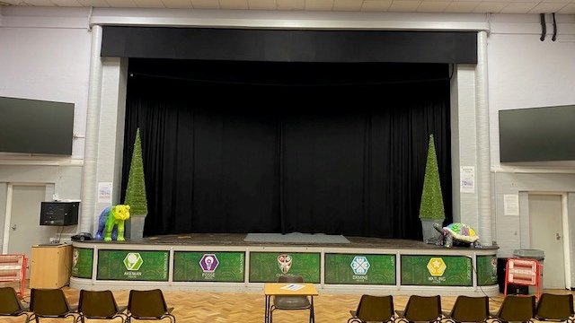 Main Hall at Challney High School for Boys in Luton