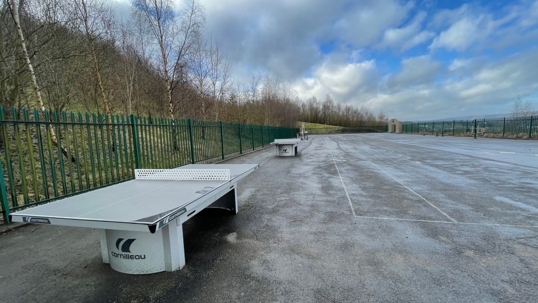 Tarmac Area at Christ Church Academy in Bradford