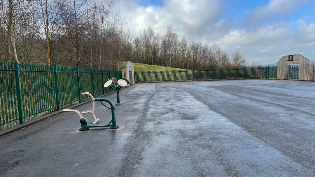 Tarmac Area at Christ Church Academy in Bradford