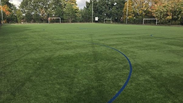 3G Pitch at The Crest Academy in London