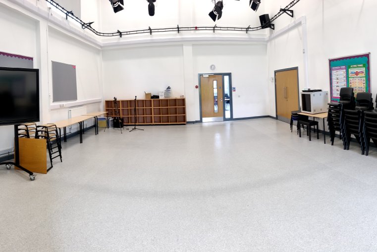 Drama Studio at Kings Langley Secondary School in Hertfordshire