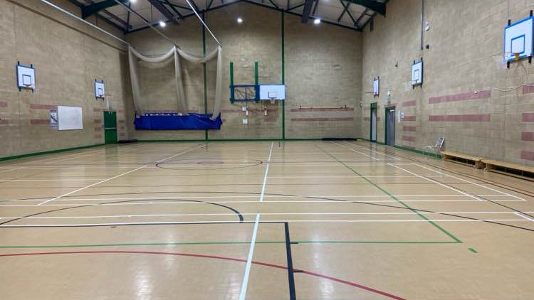 Sports Hall at Audenshaw School in Manchester