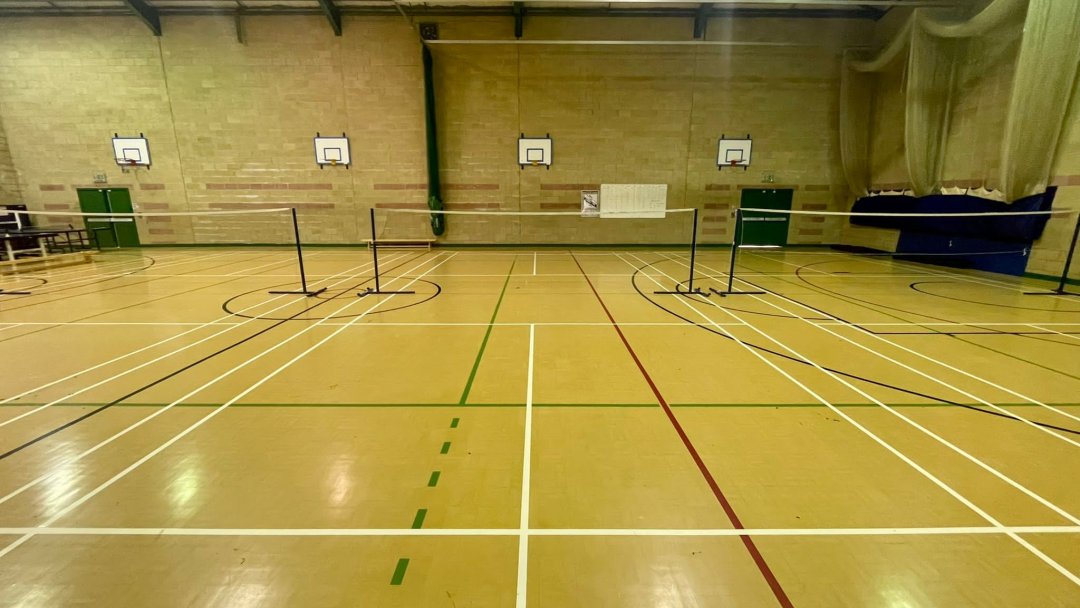 Sports Hall at Audenshaw School in Manchester