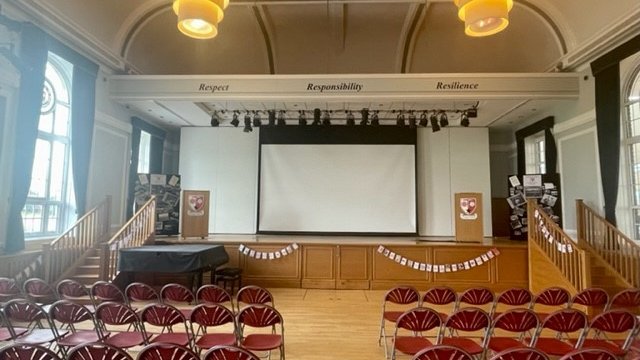 Theatre at Audenshaw School in Manchester