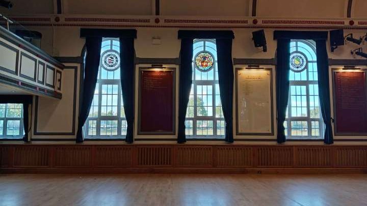 Theatre at Audenshaw School in Manchester
