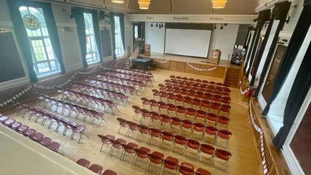 Theatre at Audenshaw School in Manchester