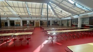 Function room at Audenshaw School in Manchester