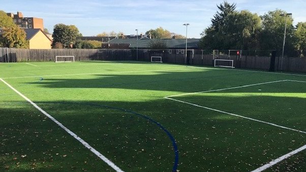 3G Pitch at City Heights Academy in London