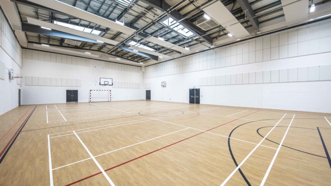 Sports Hall at Leigh Academy Blackheath in London