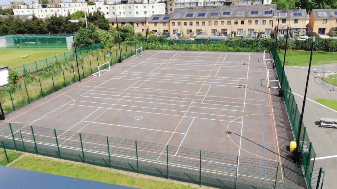 MUGA at Leigh Academy Blackheath in London