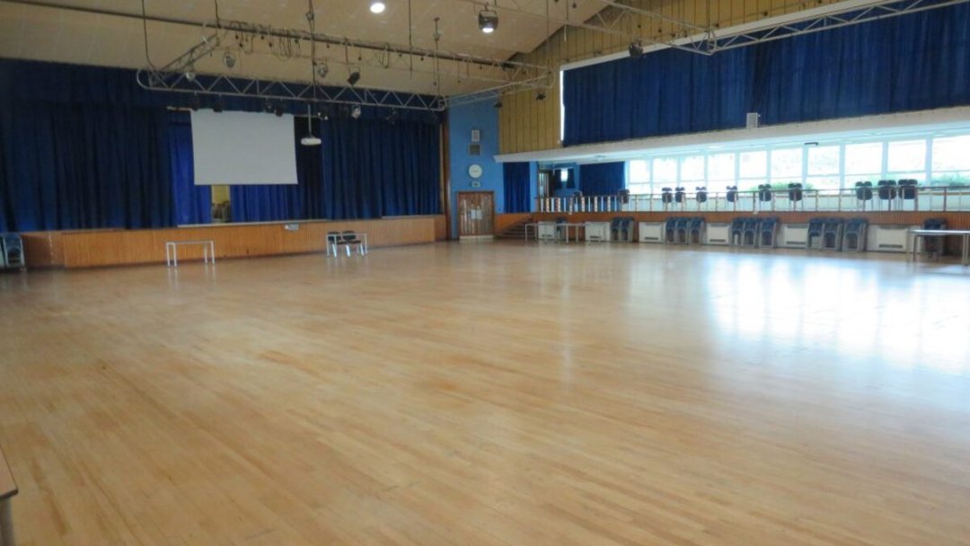 Main Hall at Leigh Academy Halley in London
