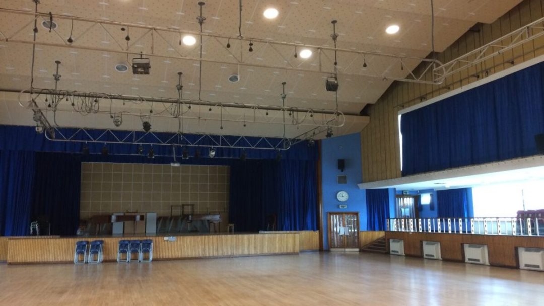 Main Hall at Leigh Academy Halley in London