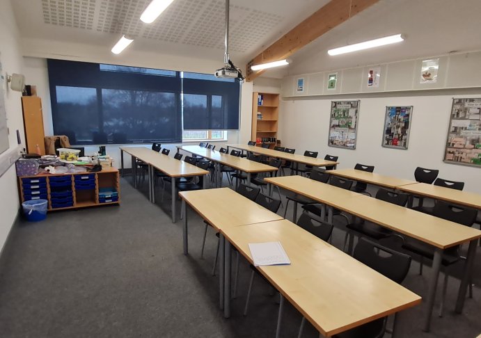 Classrooms at Sir Geoffrey Leigh Academy in Dartford