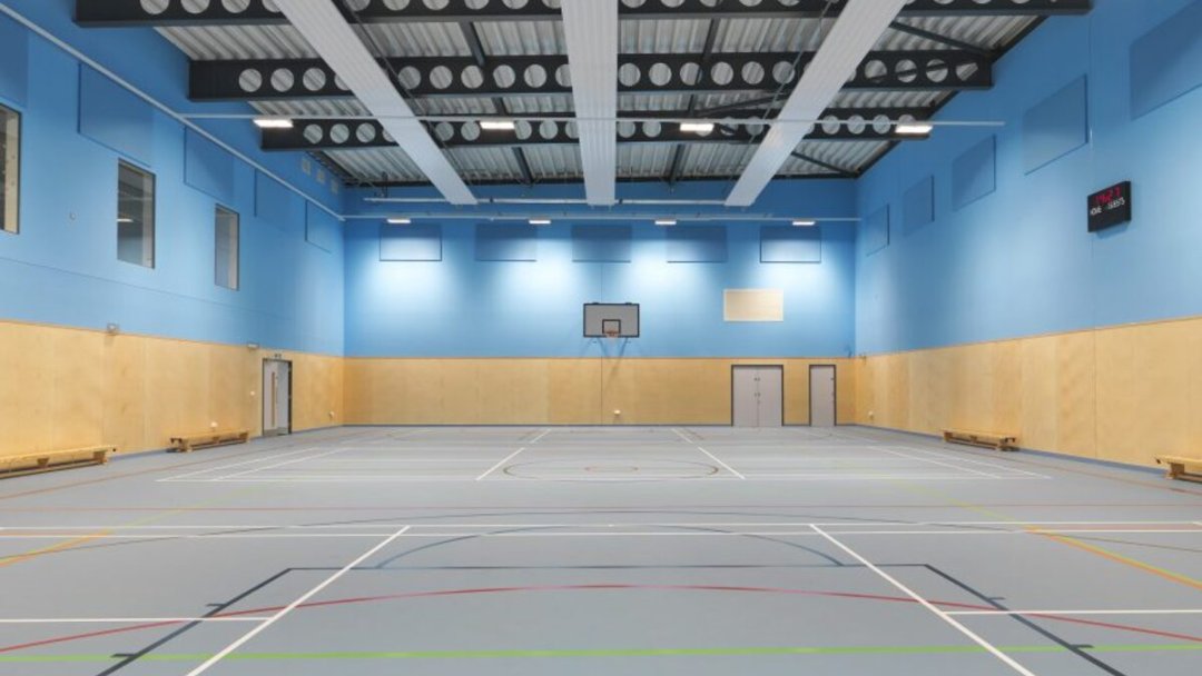 Sports Hall at Leigh UTC Dartford in Dartford