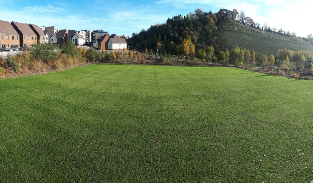 Grass Pitch at Leigh Academy Cherry Orchard in Dartford