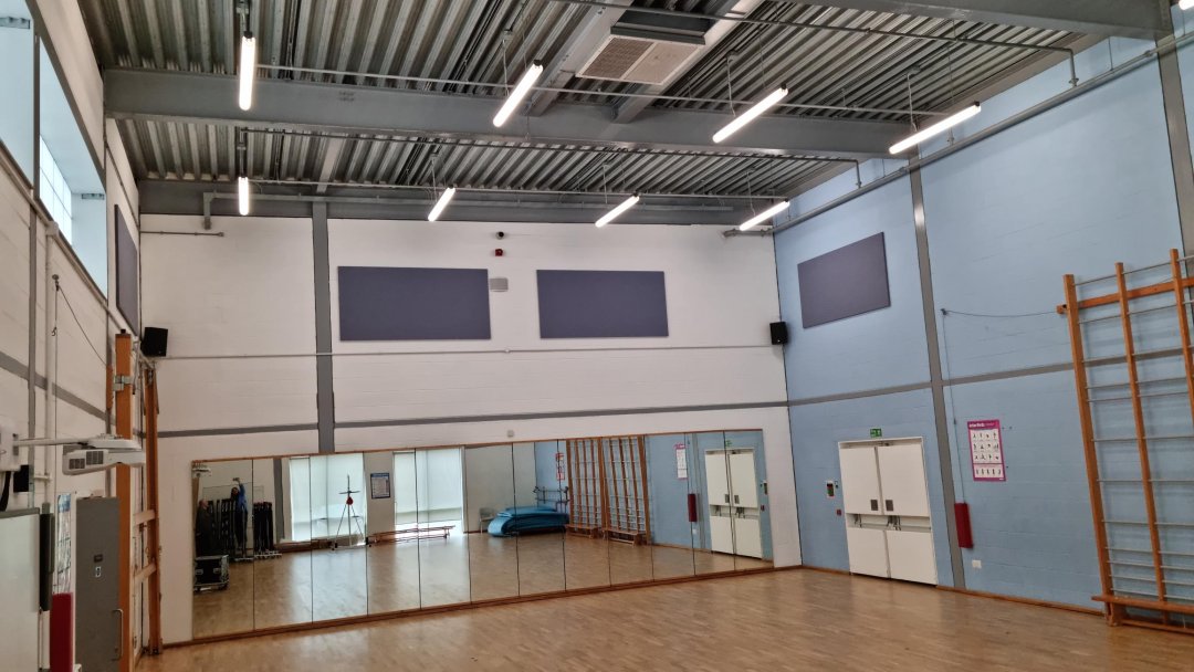 Multi-use studio at Leigh Stationers' Academy in London