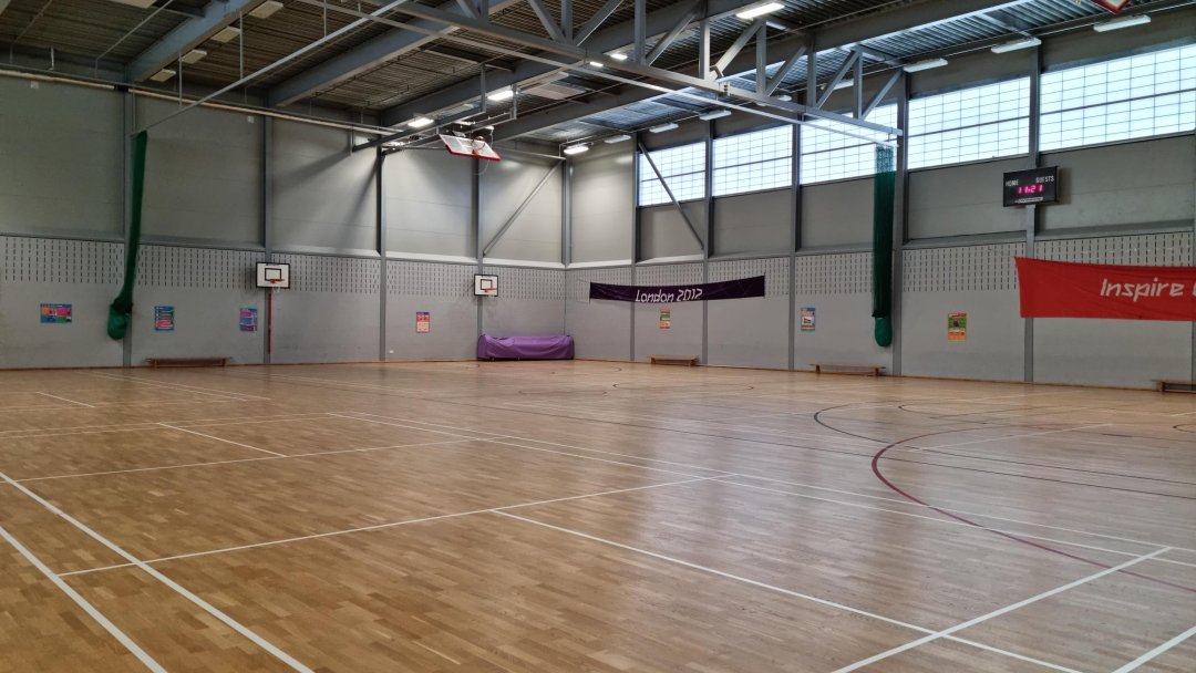 Sports Hall at Leigh Stationers' Academy in London