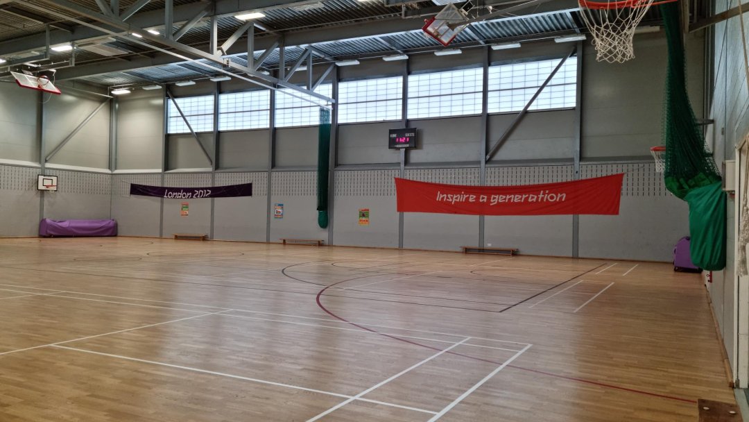 Sports Hall at Leigh Stationers' Academy in London