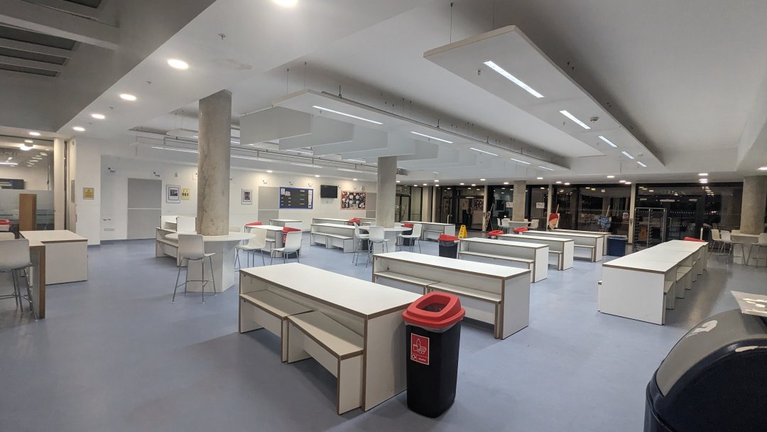 Canteen at Leigh Academy Strood in Kent