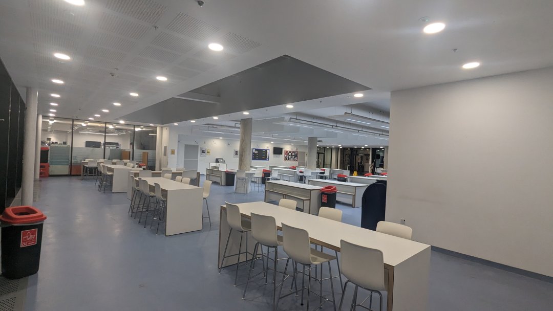 Canteen at Leigh Academy Strood in Kent