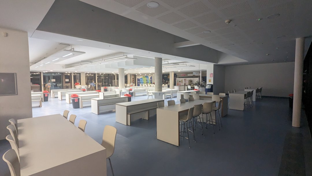 Canteen at Leigh Academy Strood in Kent