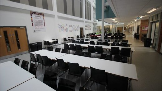 Dining Room at Kings Langley Secondary School in Hertfordshire