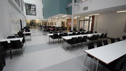 Dining Room at Kings Langley Secondary School in Hertfordshire