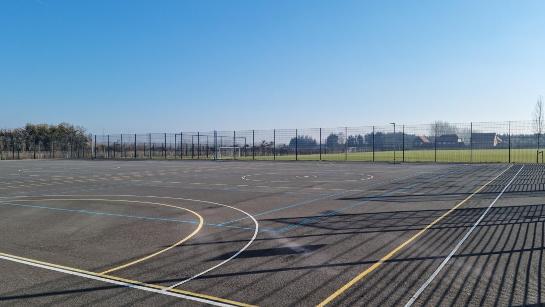 MUGA at Leigh Academy Rainham in Kent