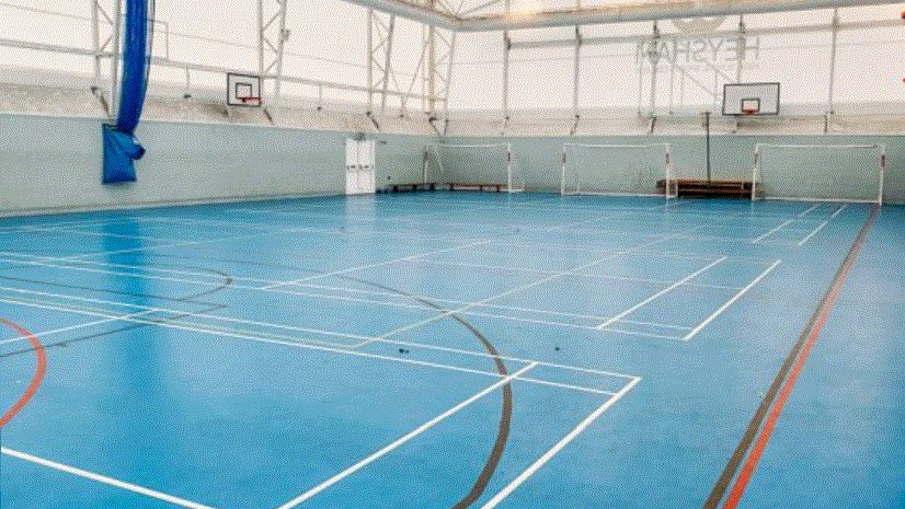 Sports Hall at Bay Leadership Academy in Morecambe