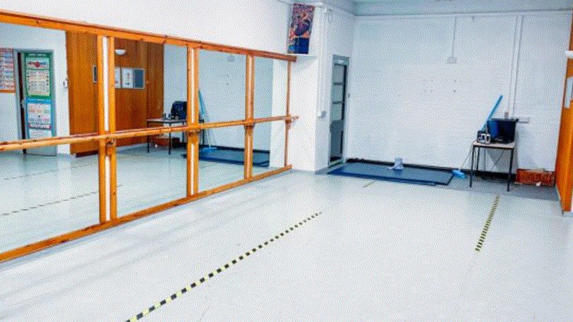 Dance Studio at Bay Leadership Academy in Morecambe