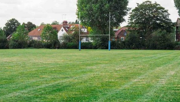 Rugby Pitch at Bay Leadership Academy in Morecambe