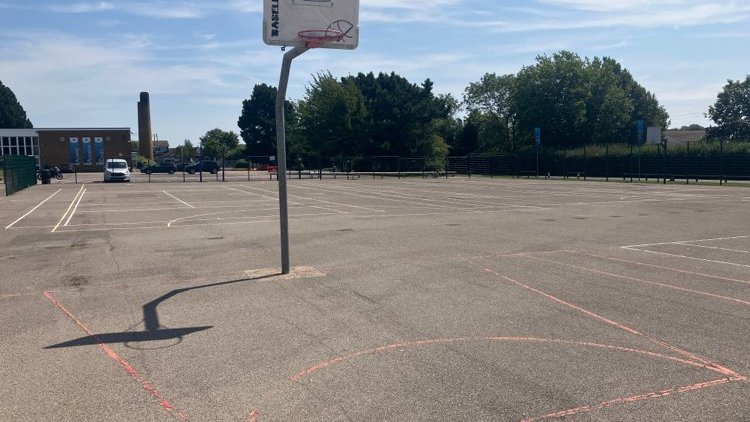MUGA at Leigh Academy Hundred of Hoo (Secondary) in Kent