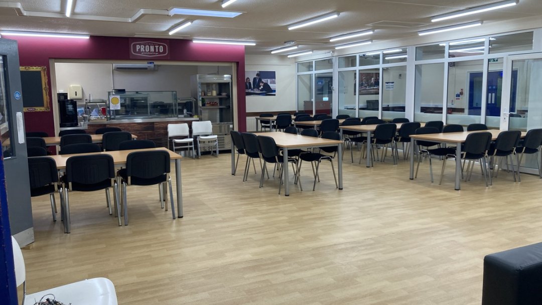 Sixth Form Common Room at Leigh Academy Hundred of Hoo (Secondary) in Kent